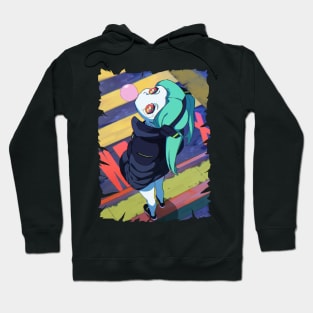 GUN REBECCA FRIEND ANIME MERCHANDISE Hoodie